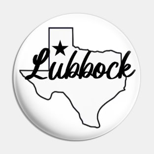 LUBBOCK TEXAS Pin