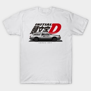 Initial D Trueno AE86 T-Shirt custom t shirt Aesthetic clothing