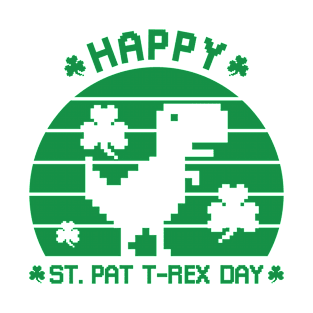 Happy St Patrex Day - St. Patrick's Day Dino T-Shirt