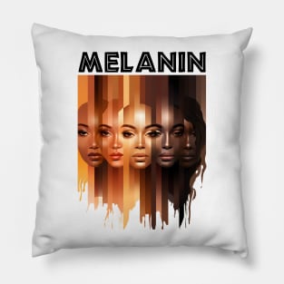 Melanin Shades Beauty For Women Pillow