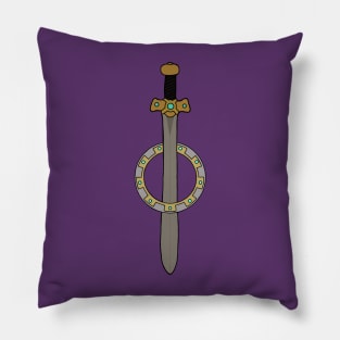 Xena's Sword & Chakram Pillow