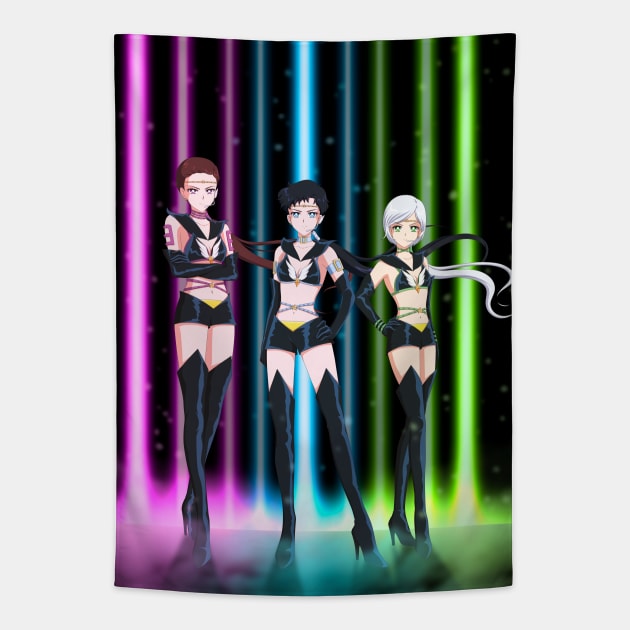 Sailor Starlights Eternal ver. Tapestry by albertosancami