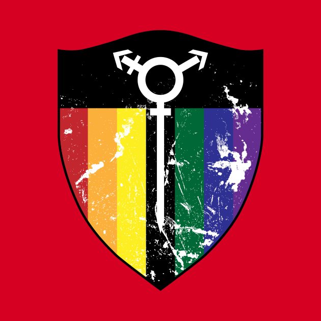 Defender Shield (LGBTQ+) by Eldritch Tree