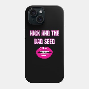 nick cave red lips Phone Case