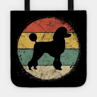 Circular Retro Poodle Tote