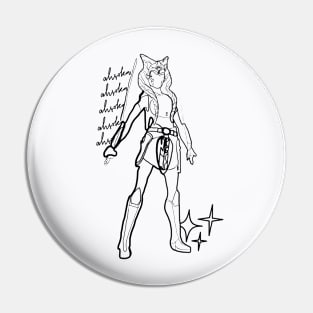 ahsoka tano (sparkles aesthetic) Pin