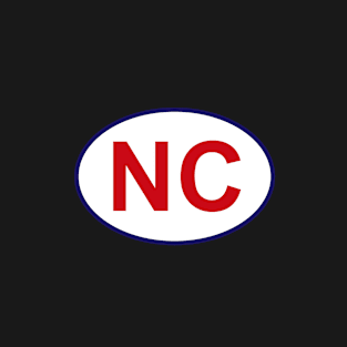 North Carolina State Sticker T-Shirt