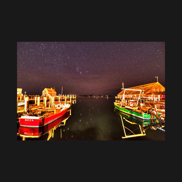 Starry Skies over Edgartown ma cape cod by WayneOxfordPh