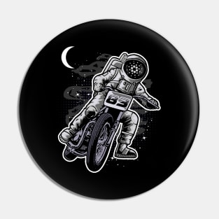 Astronaut Motorbike Cardano Crypto ADA Coin To The Moon Token Cryptocurrency Wallet  Birthday Gift For Men Women Kids Pin