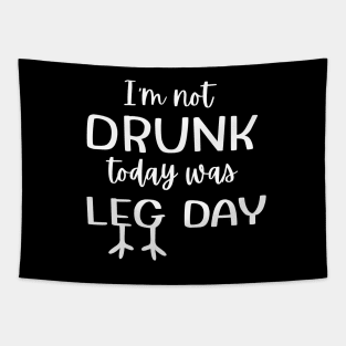 Leg Day Tapestry