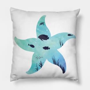 undersea star Pillow