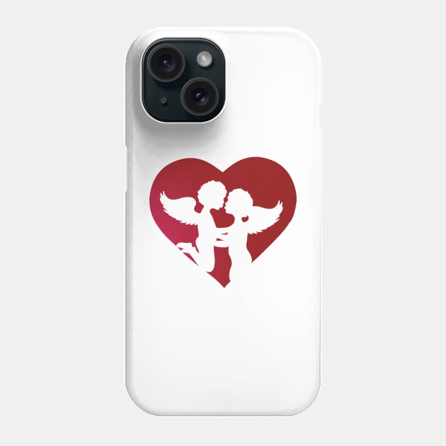 in love angels Phone Case by Kisho