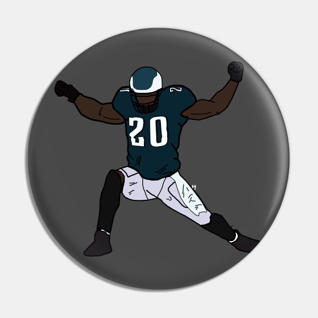 Brian Dawkins Celebration - Philadelphia Eagles Pin