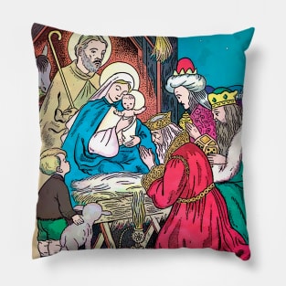 birth of Jesus Christ Pillow