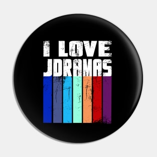 I love J Dramas with color bars Pin