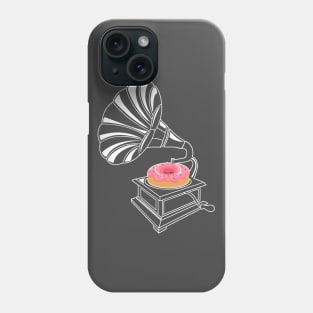 Gramophone Donut Phone Case