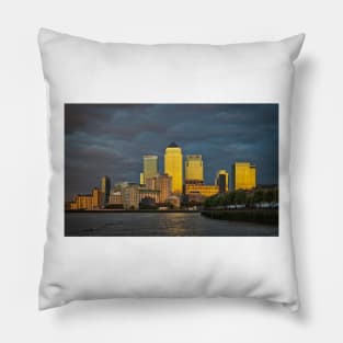 City Sunset Pillow