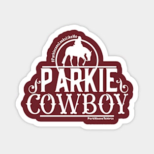 Parkie Cowboy Magnet