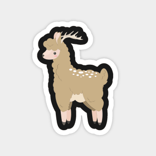 Deer Llama Magnet