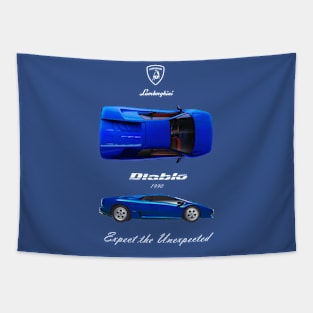 Lamborghini Diablo Tapestry