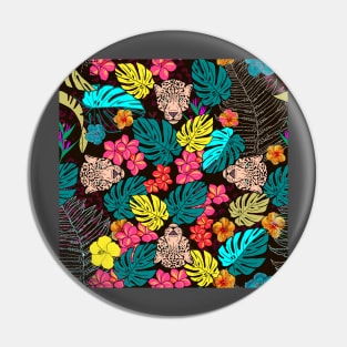 Jungle pattern Pin