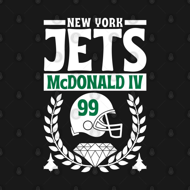 New York Jets McDonald Iv 99 American Football Edition 2 by Astronaut.co