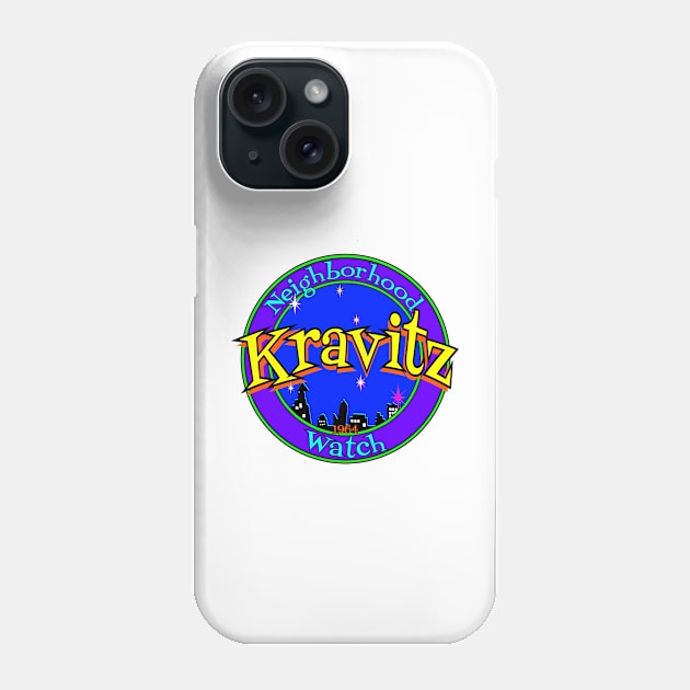 Kravitz Neighbourhood Watch Phone Case by Retro-Matic