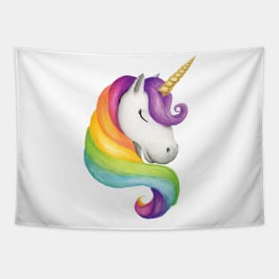 Rainbow Unicorn Tapestry