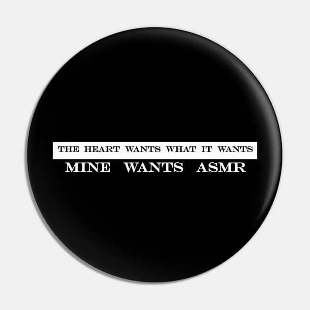 the heart wants what it wants mine wants asmr Pin by iDreamInPlotPoints