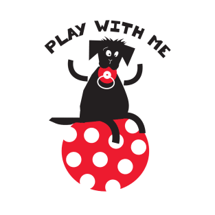 Play with Me Labrador T-Shirt