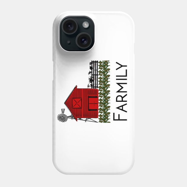 Farmily - Farm Family Phone Case by TripleTreeAdv