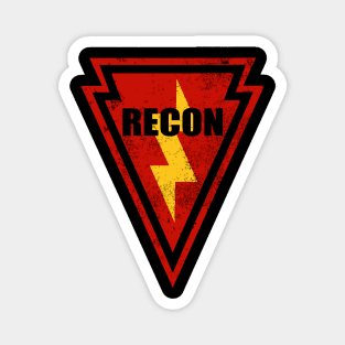 25th Infantry Division Recon (distressed) Magnet