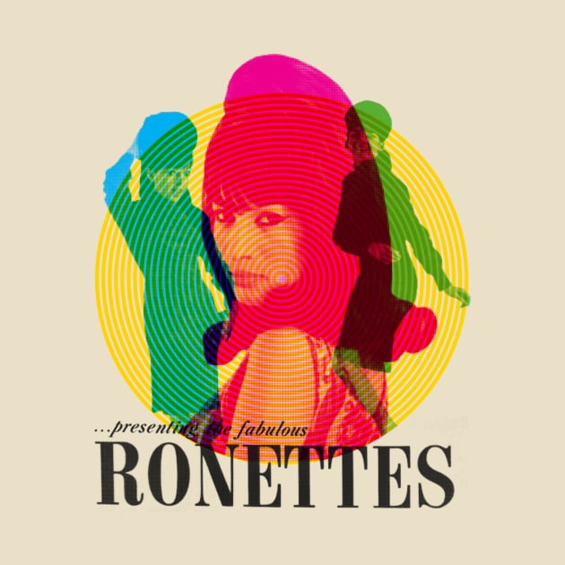 The Ronettes by HAPPY TRIP PRESS
