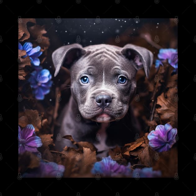Blue Nose Staffy by Enchanted Reverie