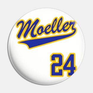 Ken Griffey Jr MOELLER Jersey (Front & Back Print) Pin