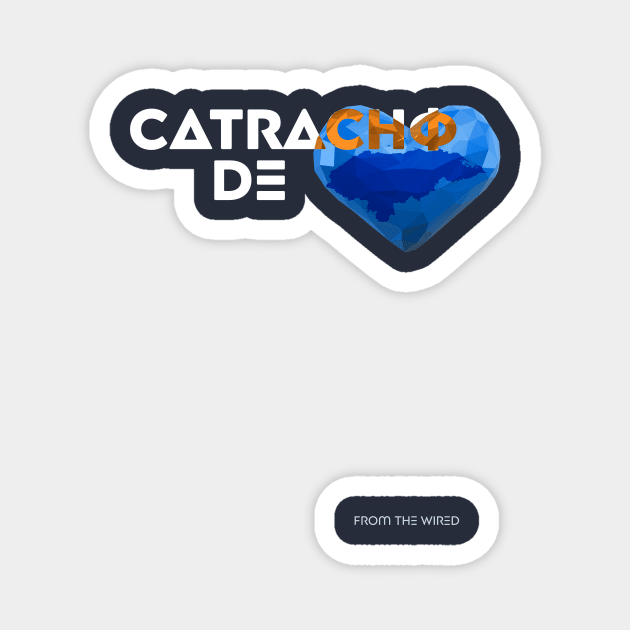 catracho de corazón Magnet by allanvindel