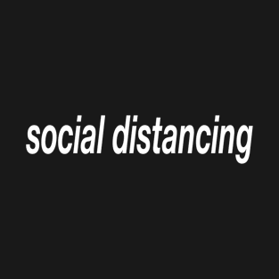 social distancing (light) T-Shirt