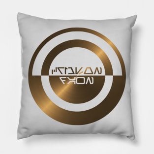 Crimson Dawn Syndicate Pillow