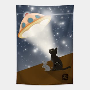 UFO Tapestry