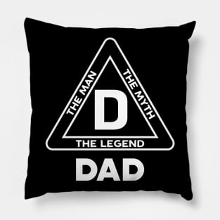 Dad - The Man The Myth The Legend Pillow