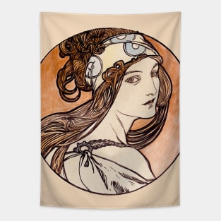 Alphonse Mucha Stained glass window Tapestry