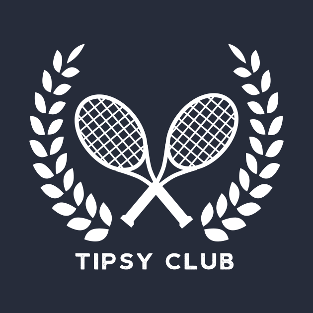 Funny Tennis Club Vintage Style by Mix Master Repeat