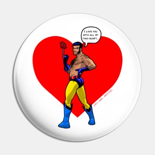 Valentines, bub! Pin