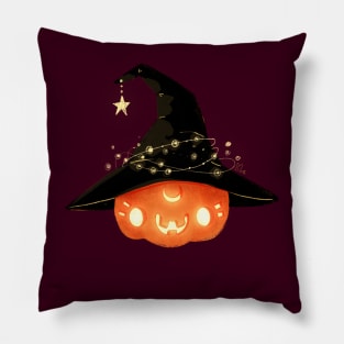 Pumpkin Witch Pillow