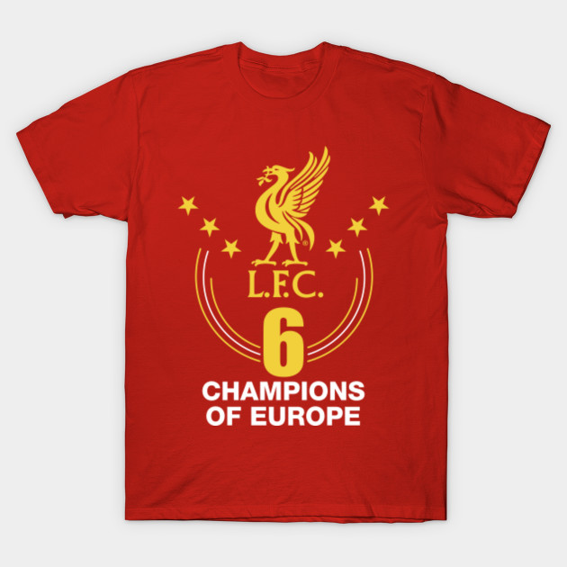 liverpool shirt 6 stars