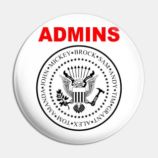 W.A.S. ADMINS #2 Pin