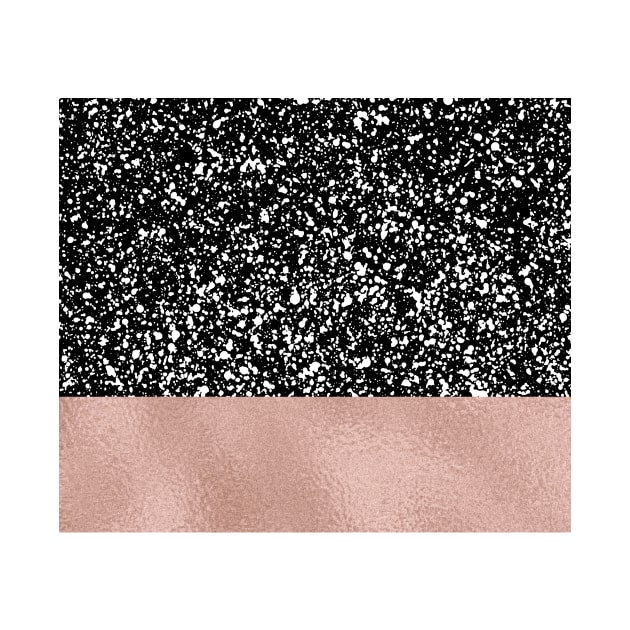 Graphic black en rose gold by RoseAesthetic