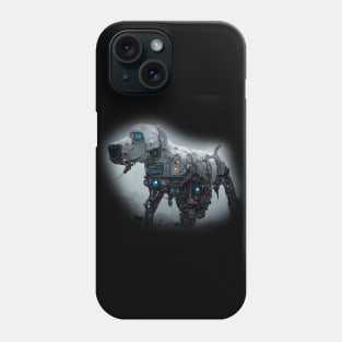 Labrador Retriever Surreal Steampunk Artwork, Dog Lover Phone Case