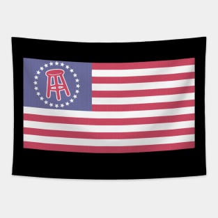 Flag sports barstool Tapestry