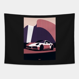 911 Turbo (Autumn Pink) Tapestry